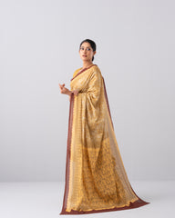 Digital Printed Cotton Saree