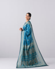 Digital Printed Cotton Saree