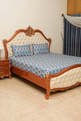 Bedsheets- Electron Blue (Queen Size)