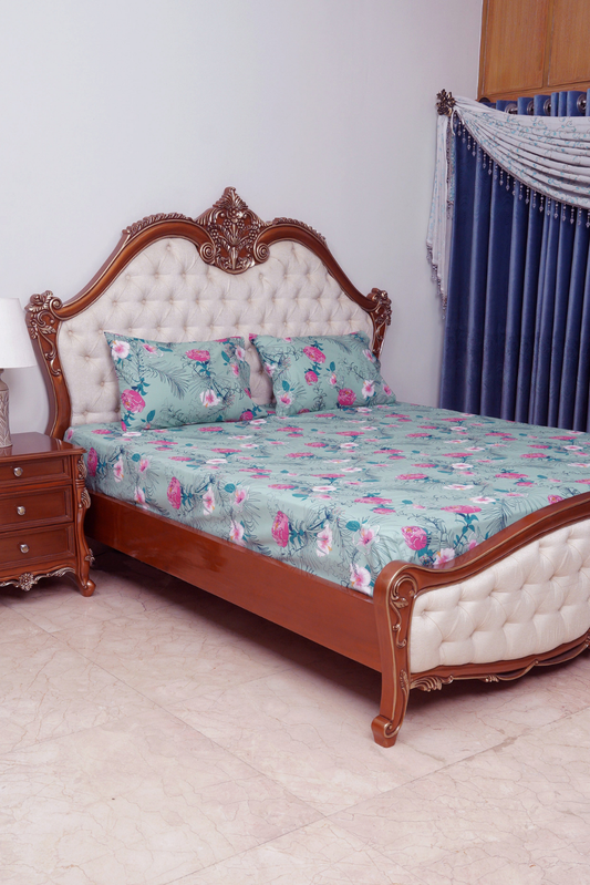 Bedsheet - Light Turquoise (Single Size)