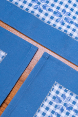 Table Runner - Blue Grey (14x45 Inch)