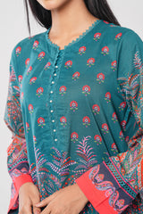 Women's Lawn Kurta - One Piece