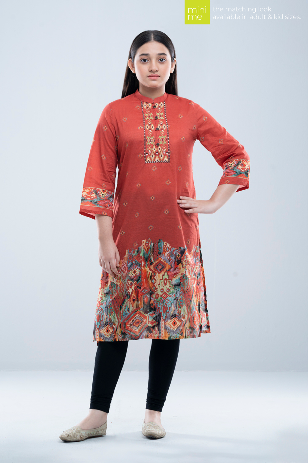 Junior Girls Ethnic Top (10-14 Years)