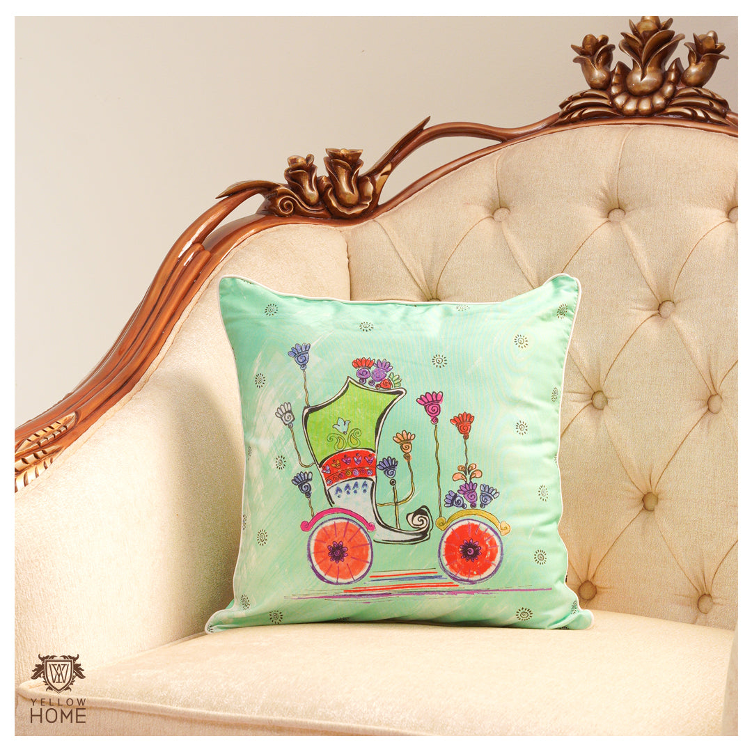 Cushion Cover - Blue Green