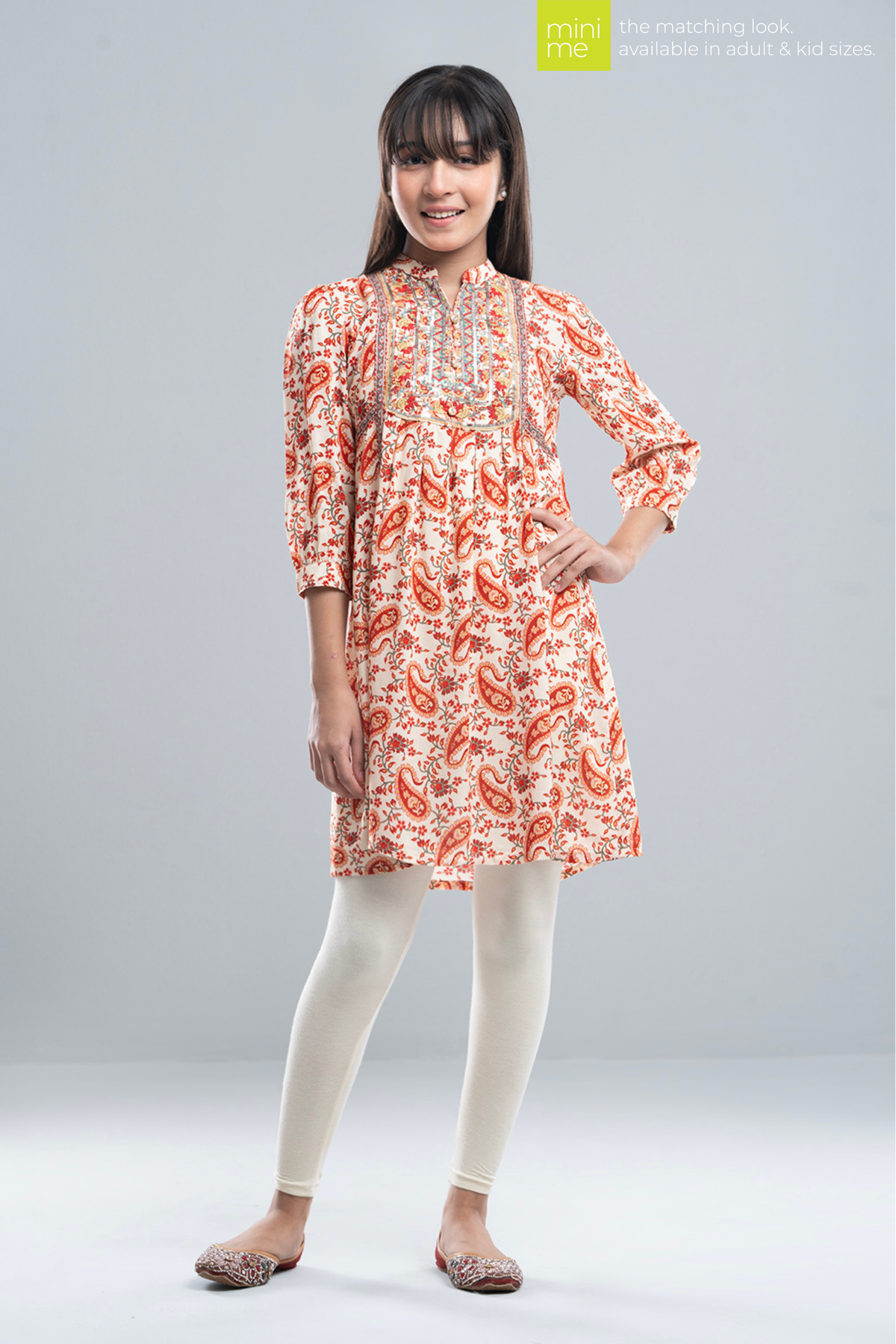 Junior Girls' Ethnic Frock (10-14 Years)