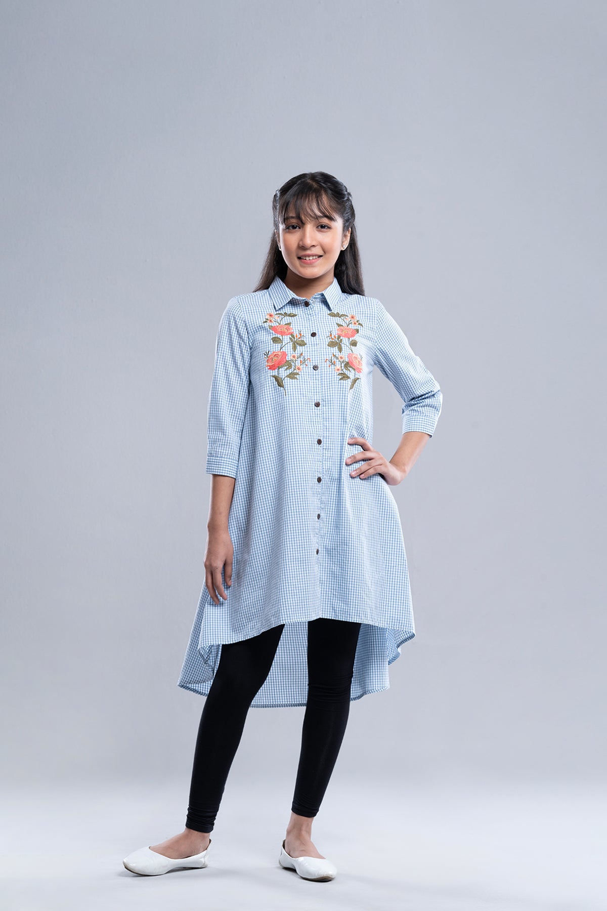 Junior Girls Ethnic Top (10-14 Years)