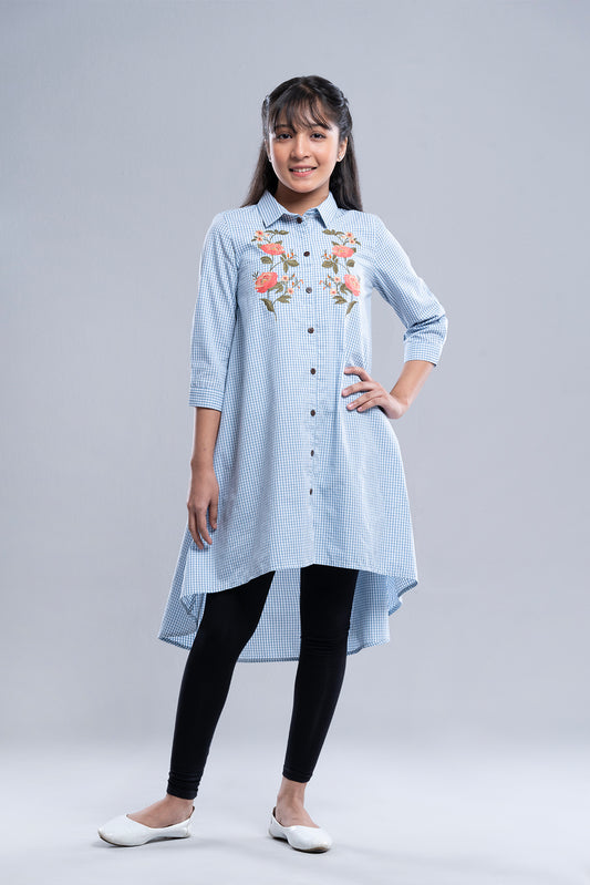 Junior Girls Ethnic Top (10-14 Years)