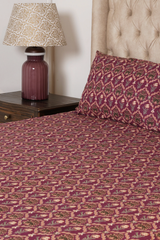 Bedsheets- Wild Aster (King Size)