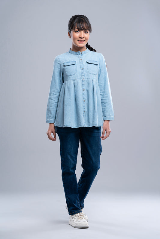 Junior Girls Evening Top (10-14 Years)