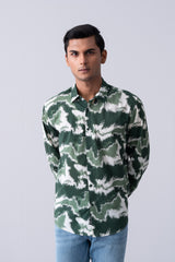 Regular Fit Printed Casual Shirt