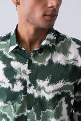 Regular Fit Printed Casual Shirt