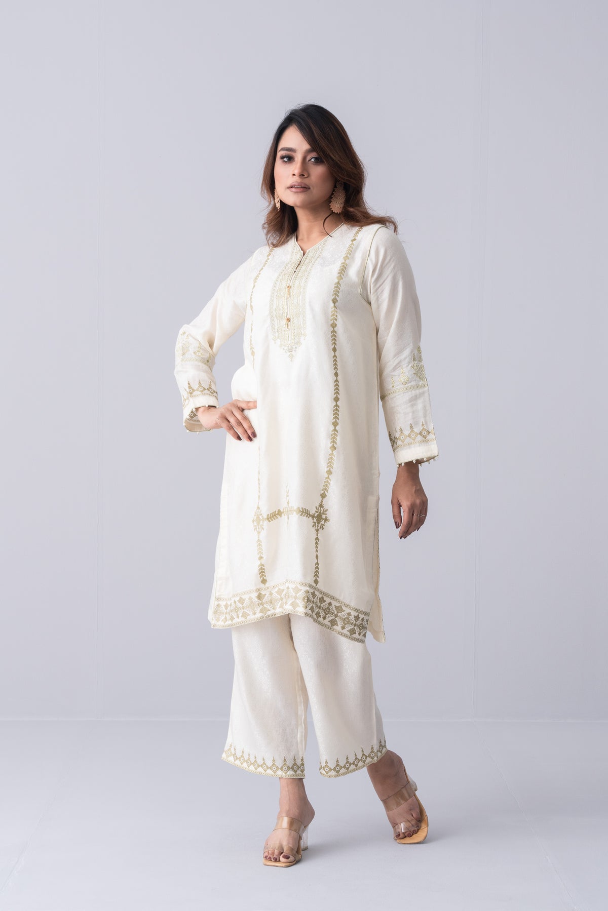 Women's Two-Piece Ethnic Set