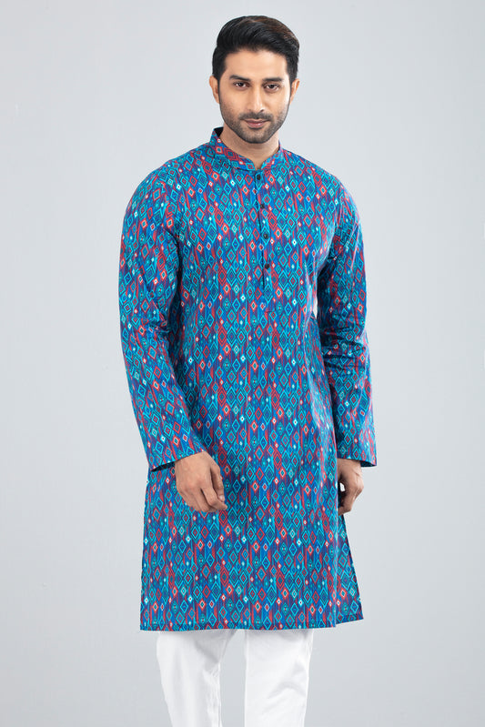 Men's Regular Fit Cotton Panjabi
