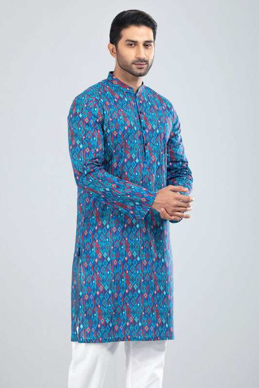 Men's Regular Fit Cotton Panjabi