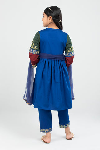 Princess Ethnic Partywear Set (2-4 Years)