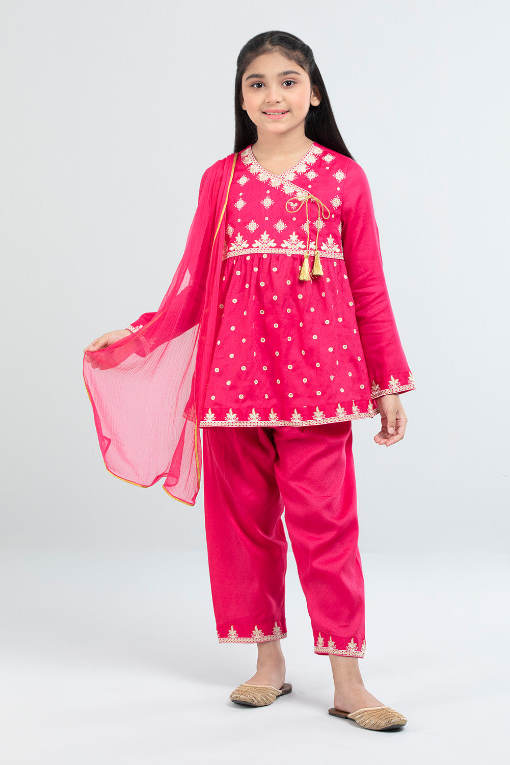 Princess Ethnic Partywear Set (6-8 Years)