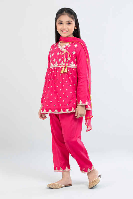 Princess Ethnic Partywear Set (6-8 Years)