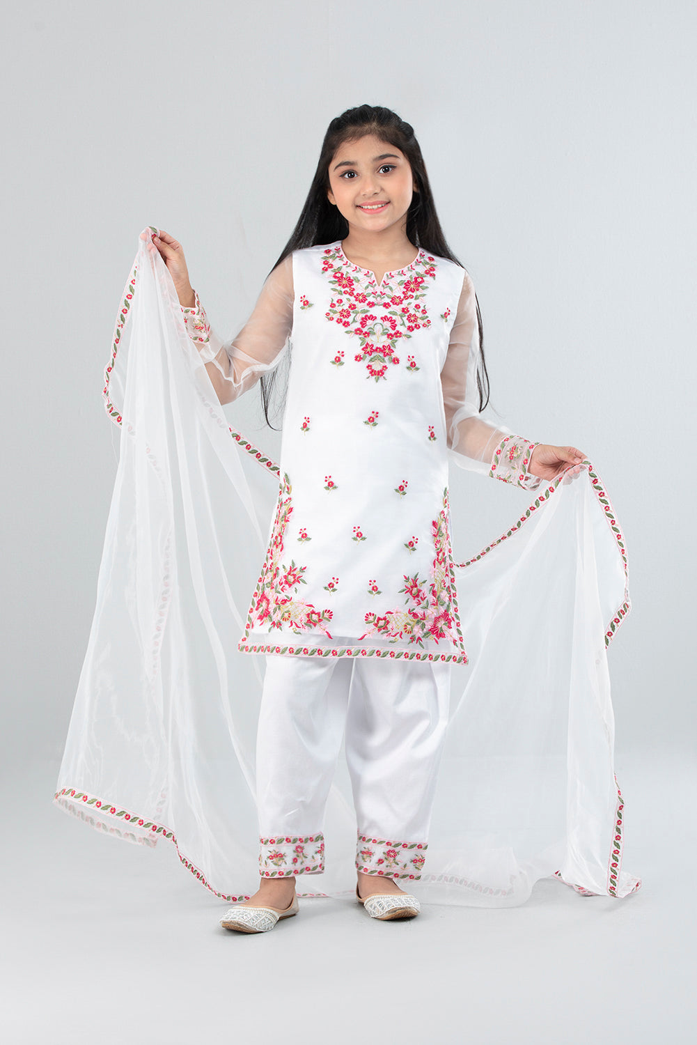 Junior Girls Ethnic Partywear Set (10-14 Years)