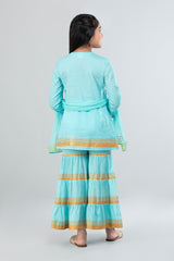 Princess Ethnic Partywear Set (6-8 Years)