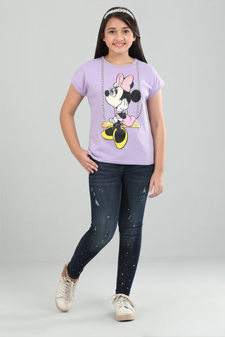 Junior Girls T-Shirt (10-14 Years) Disney