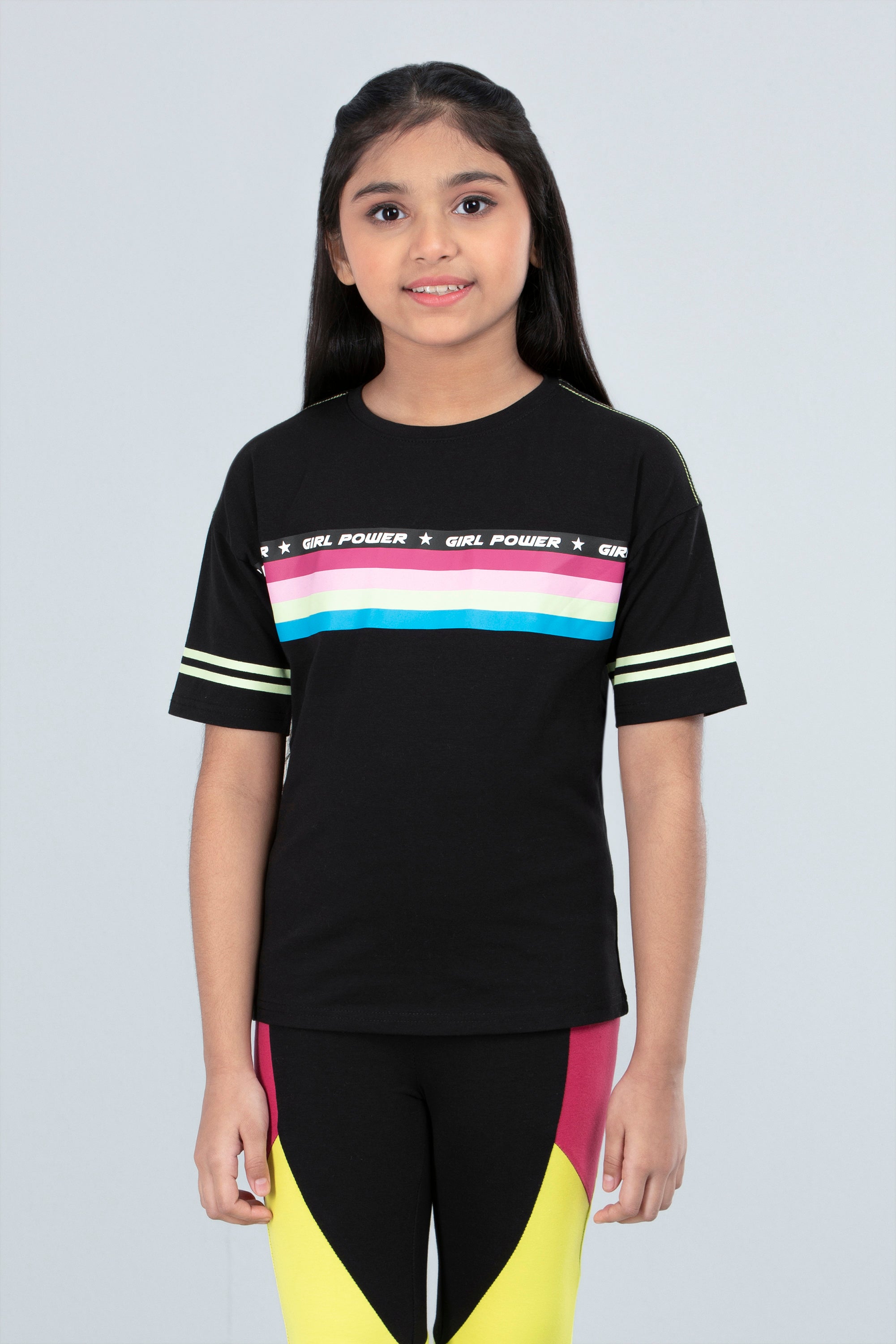 Girls Athleisure T-Shirt (2-4 Years)