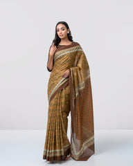 Digital Printed Cotton Saree