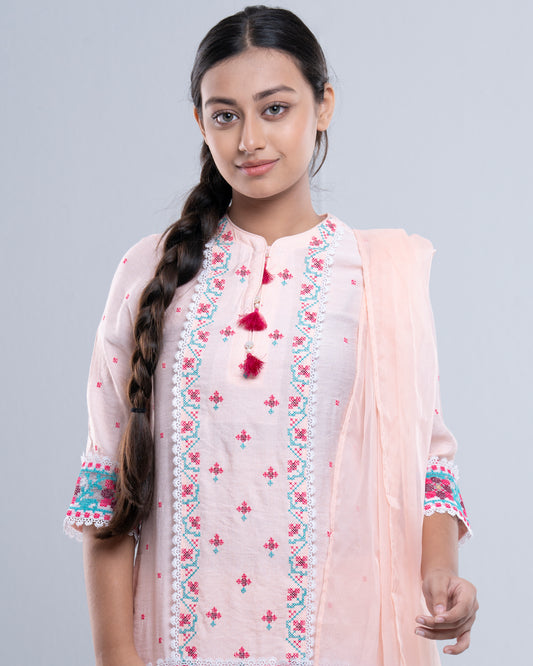 Princess Ethnic Partywear Set (10-14 Years)