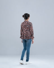 Junior Girls' Western Fashion Top (10-14 Years)