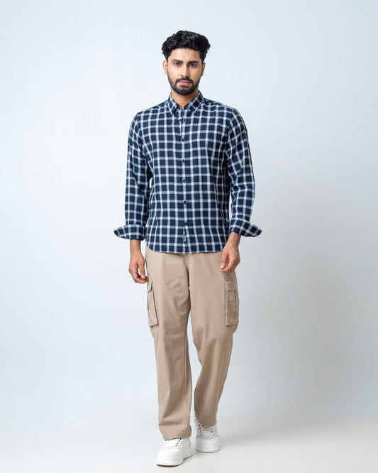 Regular Fit Check Casual Shirt