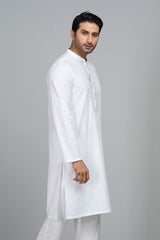 Regular Fit Embroidered Semi-Formal Panjabi