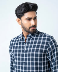 Regular Fit Check Casual Shirt