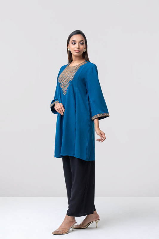 Smart Fit Embroidered Ethnic Kurti