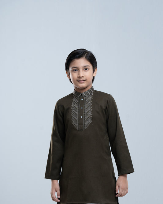 Boys' Embroidered Panjabi (2-7 Years)