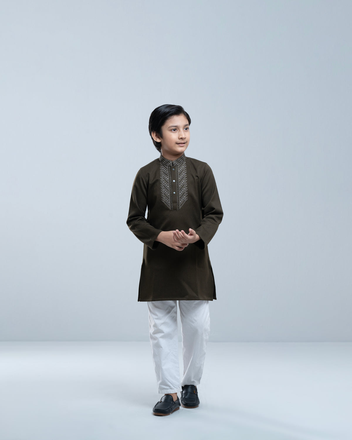 Boys' Embroidered Panjabi (8-15 Years)