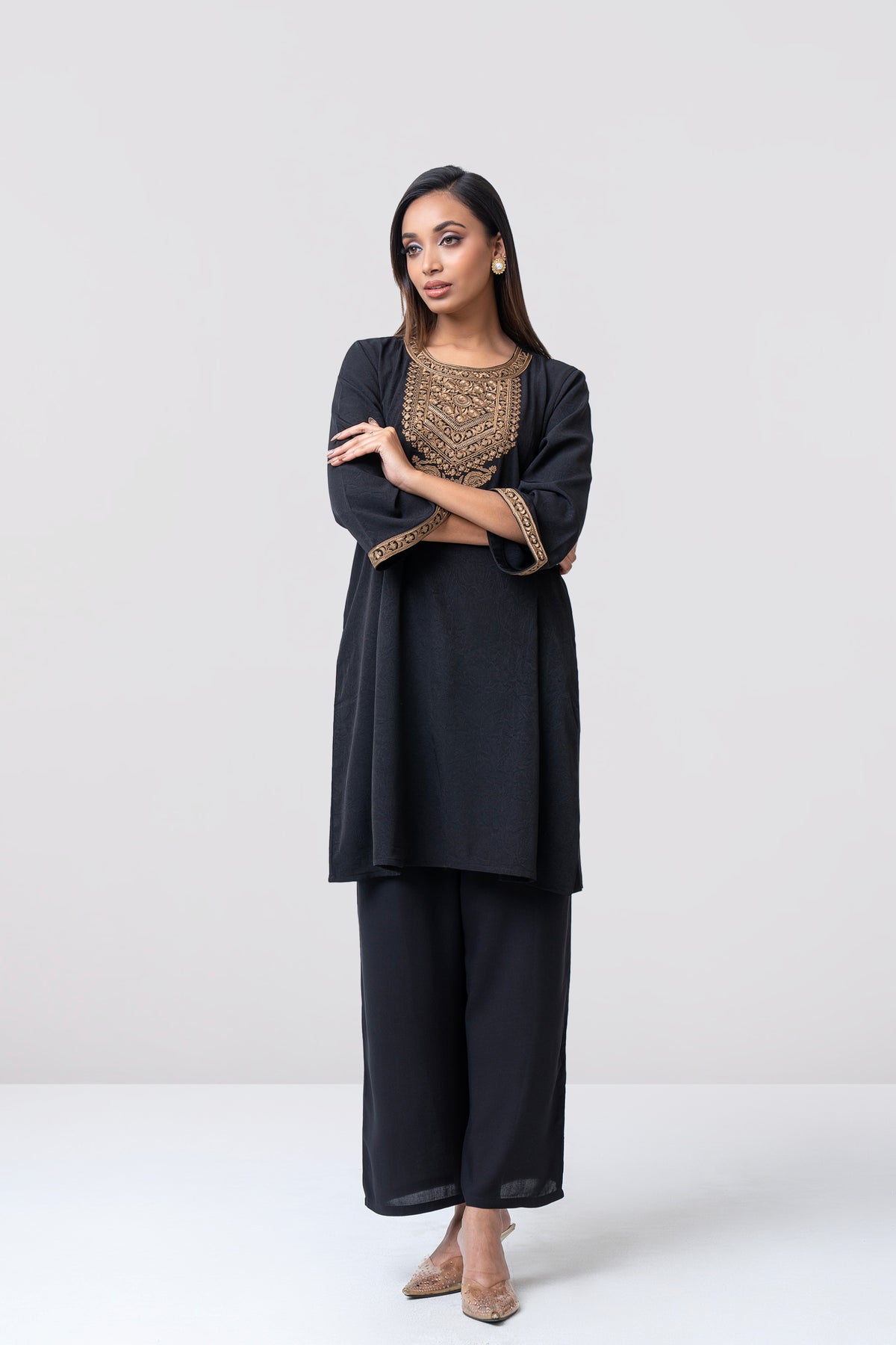 Smart Fit Embroidered Ethnic Kurti