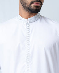 Regular Fit Embroidered Semi-Formal Panjabi