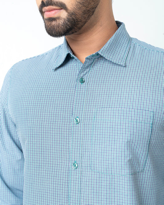 Regular Fit Check Casual Shirt