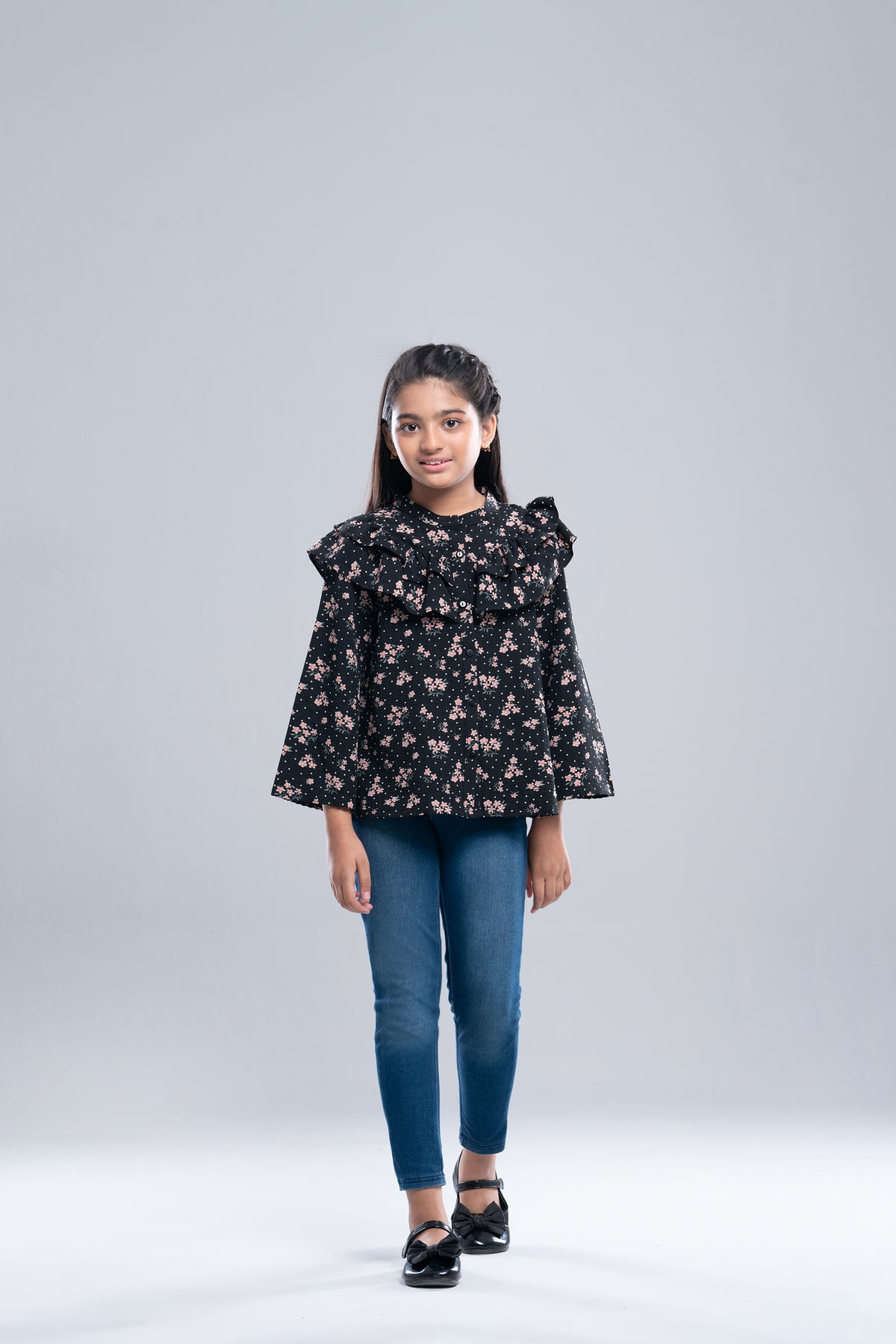 Girls' Woven Top (6-8 Years)