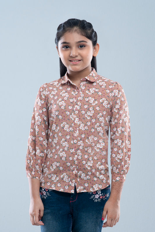 Girls Woven Shirt (2-4 Years)