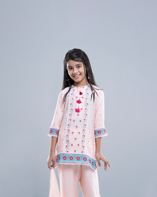 Princess Ethnic Partywear Set (6-8 Years)
