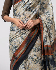 Digital Printed Cotton Saree