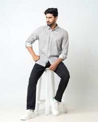 Regular Fit Printed Casual Shirt