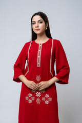 Smart Fit Embroidered Ethnic Kurta
