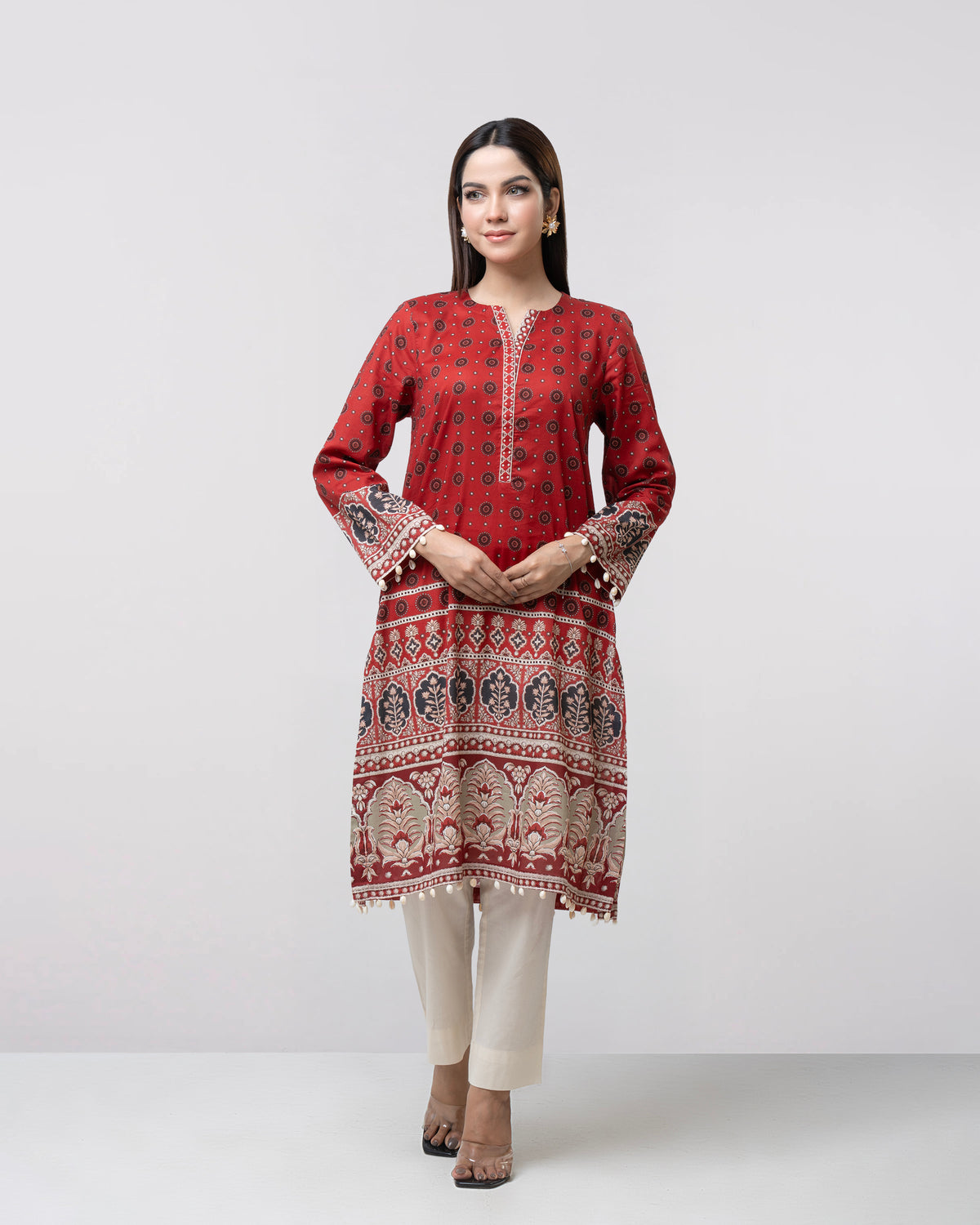 Smart Fit Printed One-Piece Lawn Kurta