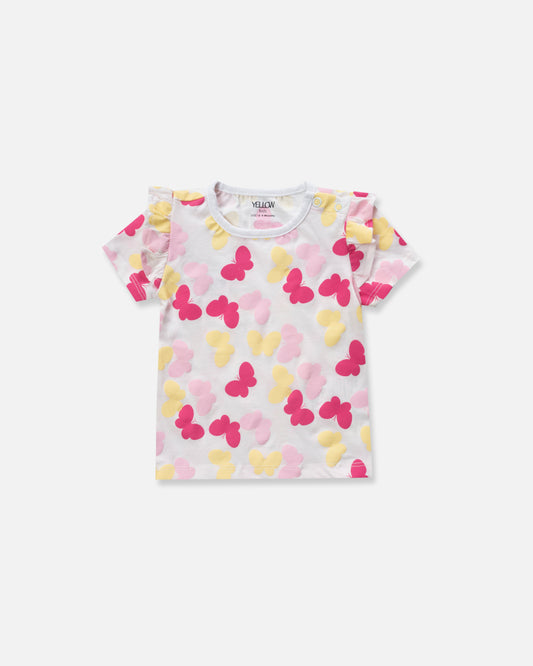 Newborn Girls' T-Shirt (0-6 Months)
