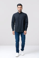 Regular Fit Solid Casual Shirt