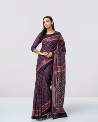 Digital Printed Cotton Saree