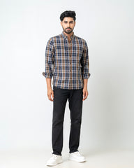 Regular Fit Check Casual Shirt