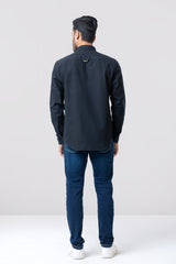 Regular Fit Solid Casual Shirt