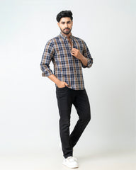 Regular Fit Check Casual Shirt